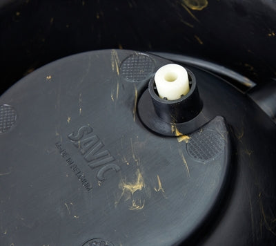 Product image of:SAVIC BUTLER VOERBAK EN DRINKBAK MET PLATEAU MARBLE ZWART / GOUD