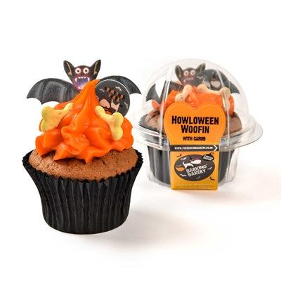 Product image of:THE BARKING BAKERY CAROB WOOFIN MET ORANJE GLAZUUR