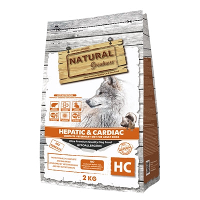 Product image of:NATURAL GREATNESS VETERINARY DIET DOG HEPATIC-CARIDAC COMPLETE ADULT