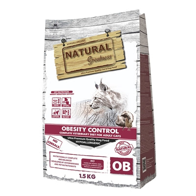 Product image of:NATURAL GREATNESS VETERINARY DIET CAT OBESITY CONTROL COMPLETE