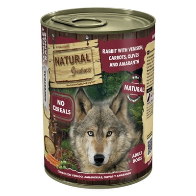 Product image of:NATURAL GREATNESS RABBIT / VENISON / CARROTS