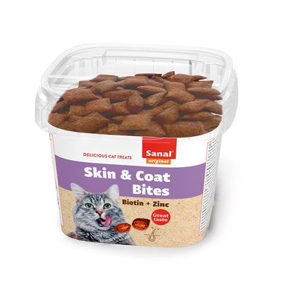 Product image of:SANAL CAT SKIN & COAT BITES CUP