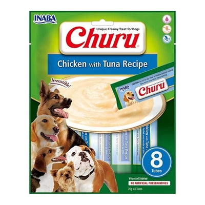 Product image of:INABA DOG CHURU CHICKEN WITH TUNA RECIPE