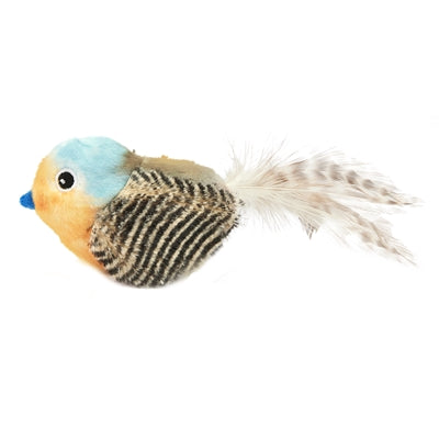 Product image of:FOFOS BLAUWE VOGEL MET GELUID EN CATNIP BALLEN