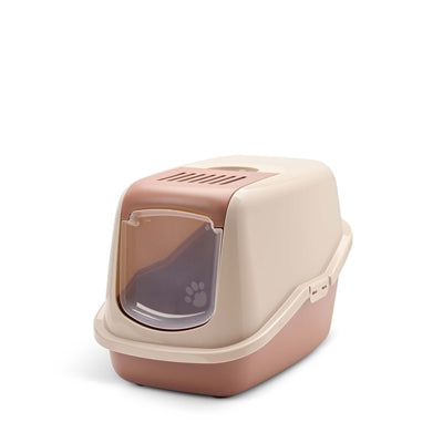 Product image of:SAVIC KATTENBAK NESTOR CHAMPAGNE ROZE / TERRACOTTA