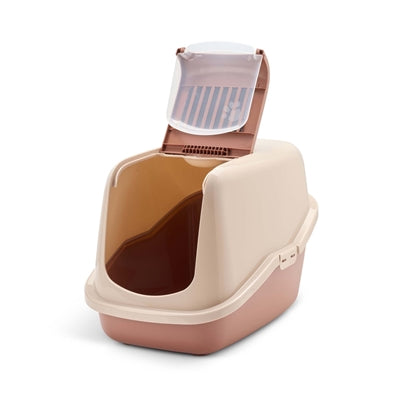 Product image of:SAVIC KATTENBAK NESTOR CHAMPAGNE ROZE / TERRACOTTA