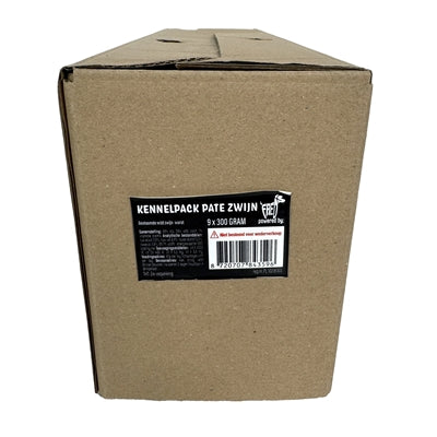Product image of:FREDS KENNELPACK PATE ZWIJN