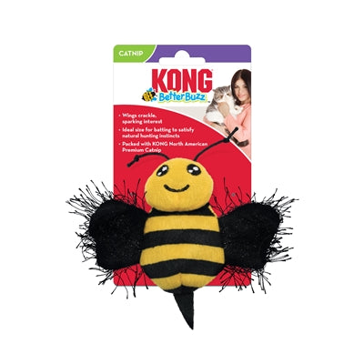 Product image of:KONG BETTER BUZZ BEE GEEL / ZWART