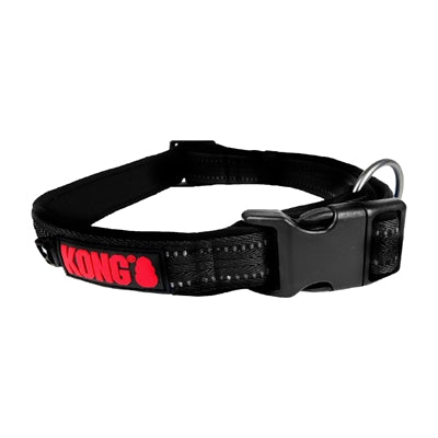 Product image of:KONG HALSBAND HOND NYLON ZWART