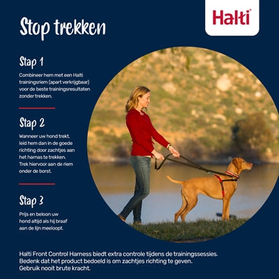 Product image of:HALTI HARNESS FRONT CONTROL ZWART