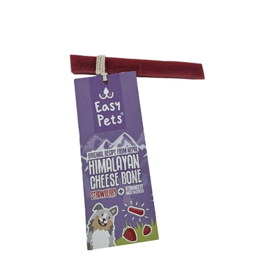Product image of:EASYPETS HIMALAYAN CHEESE BONE KAAS BOT AARDBEI