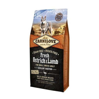 Product image of:CARNILOVE FRESH OSTRICH / LAMB SMALL BREED