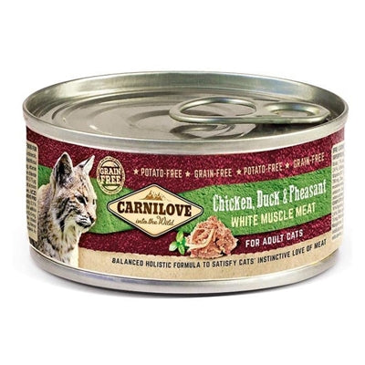 Product image of:CARNILOVE CANS CHICKEN / DUCK / PHEASANT