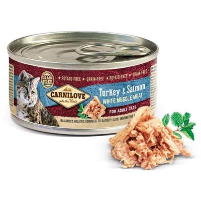 Product image of:CARNILOVE CANS TURKEY / SALMON