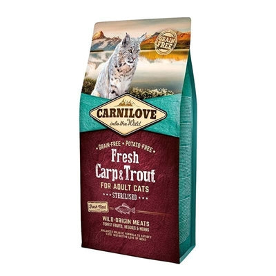 Product image of:CARNILOVE CAT FRESH CARP / TROUT STERILISED