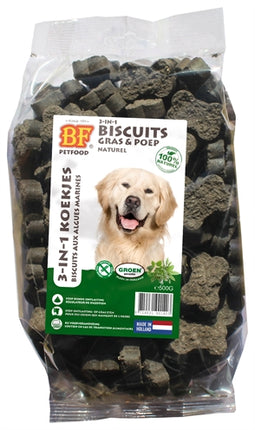 Product image of:BF PETFOOD 3 IN 1 HONDENMINERALENKOEKJES KRUIDEN