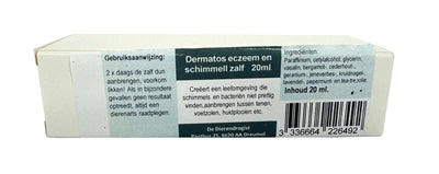 Product image of:DIERENDROGIST DERMATOS ECZEEM / SCHIMMELZALF