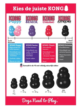 Product image of:KONG EXTREME ZWART
