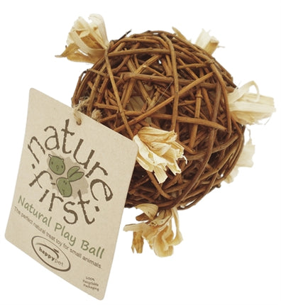 Product image of:HAPPY PET SPEELBAL WILG NATURE FIRST