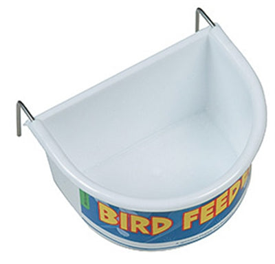 Product image of:HAPPY PET VOERBAK HALF ROND WIT