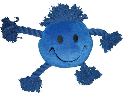 Product image of:HAPPY PET HAPPY FACES PLUCHE SMILEY BLAUW