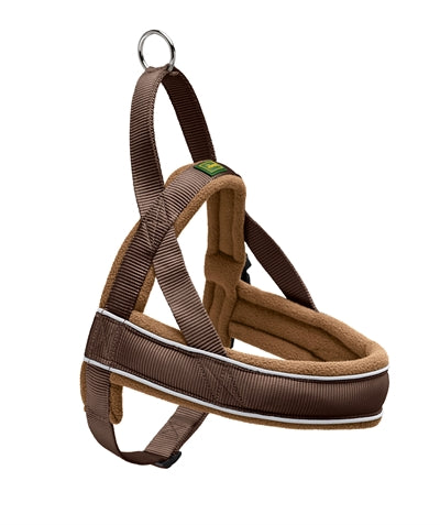 Product image of:HUNTER HARNAS NORWEGER RACING NYLON BRUIN / COGNAC