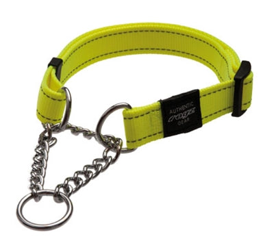 Product image of:ROGZ FOR DOGS FANBELT HALFSLIP HALSBAND GEEL
